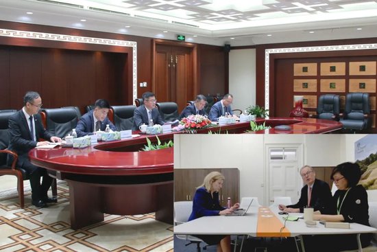 保利配资 中国进出口银行董事长陈怀宇视频会见英国出口融资署首席执行官蒂姆·瑞德